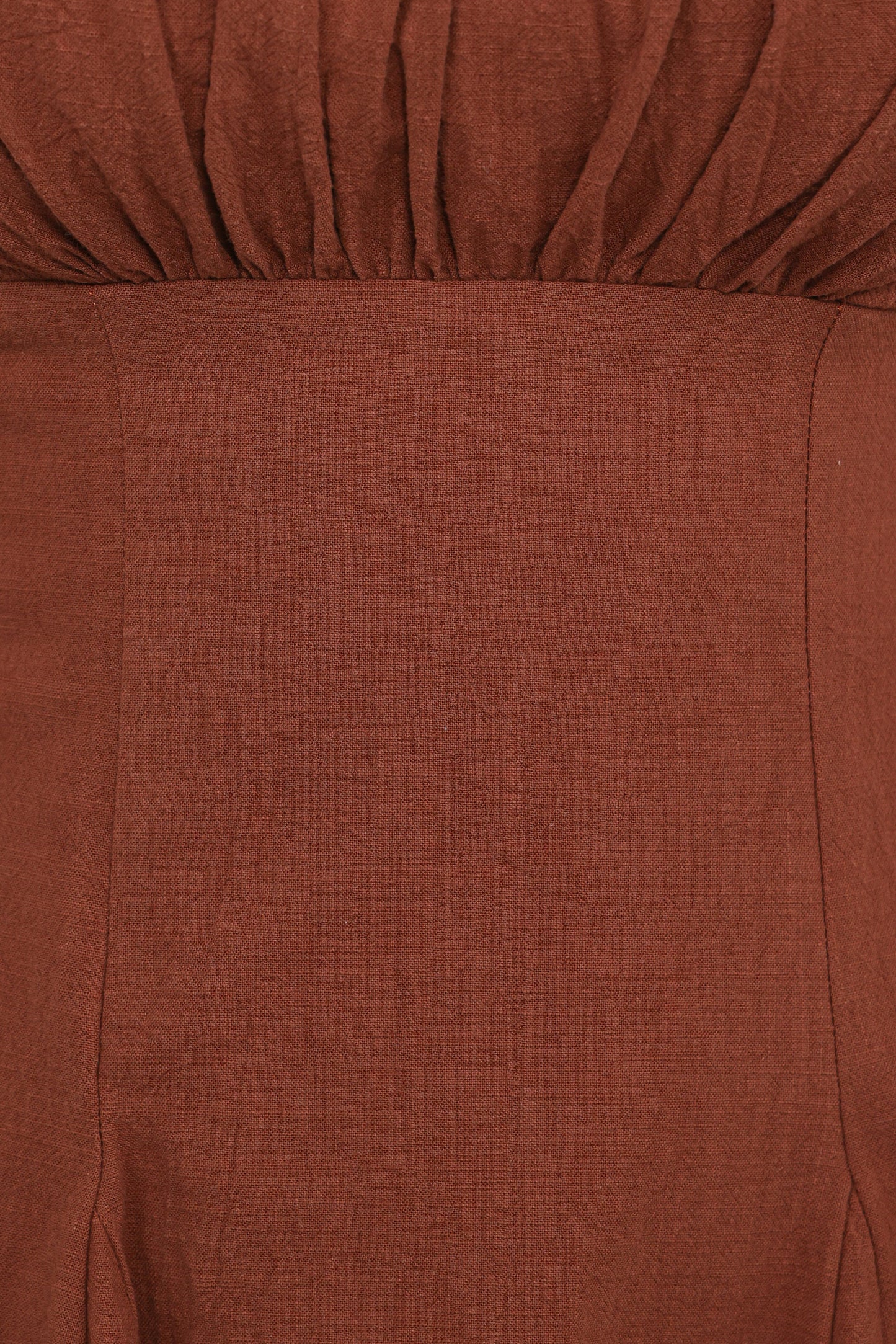 Anora Mini Dress - Cognac