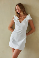 Audrey Bow Strap Mini Dress
