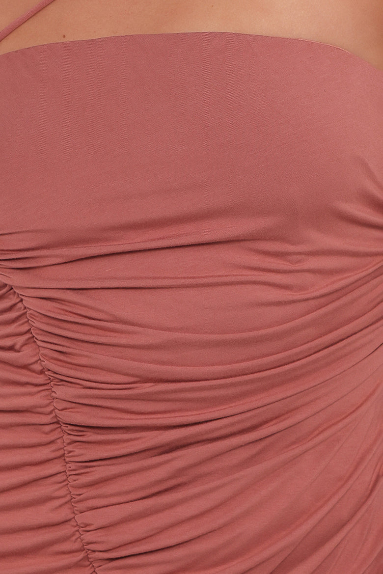 Avaline Maxi Dress - Terracotta