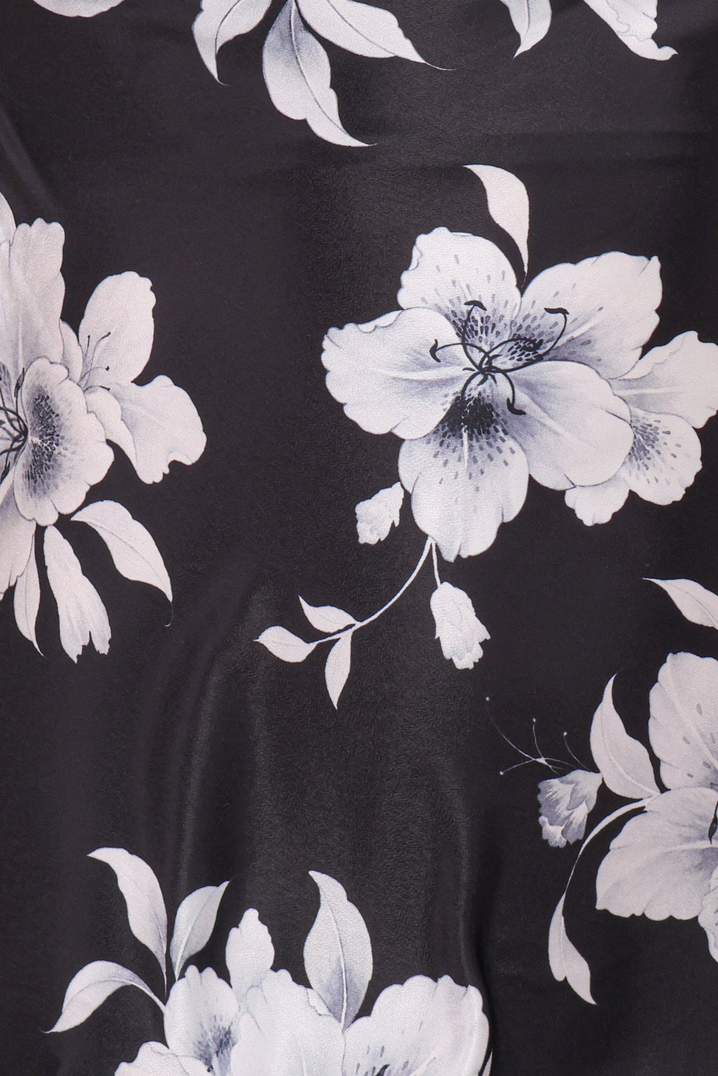 Freida Halter Midi Dress - Black Floral