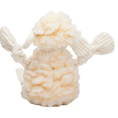 HuggleHounds Louise Lamb Plush Dog Toy