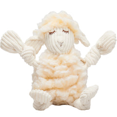 HuggleHounds Louise Lamb Plush Dog Toy