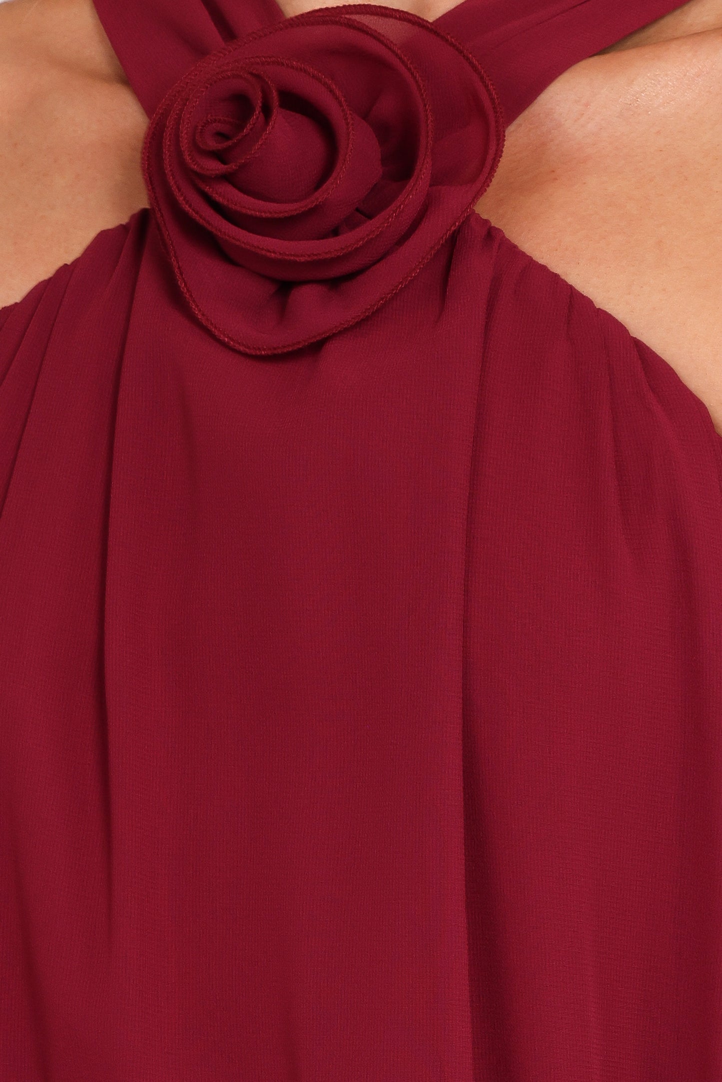 Melba Maxi Dress - Berry