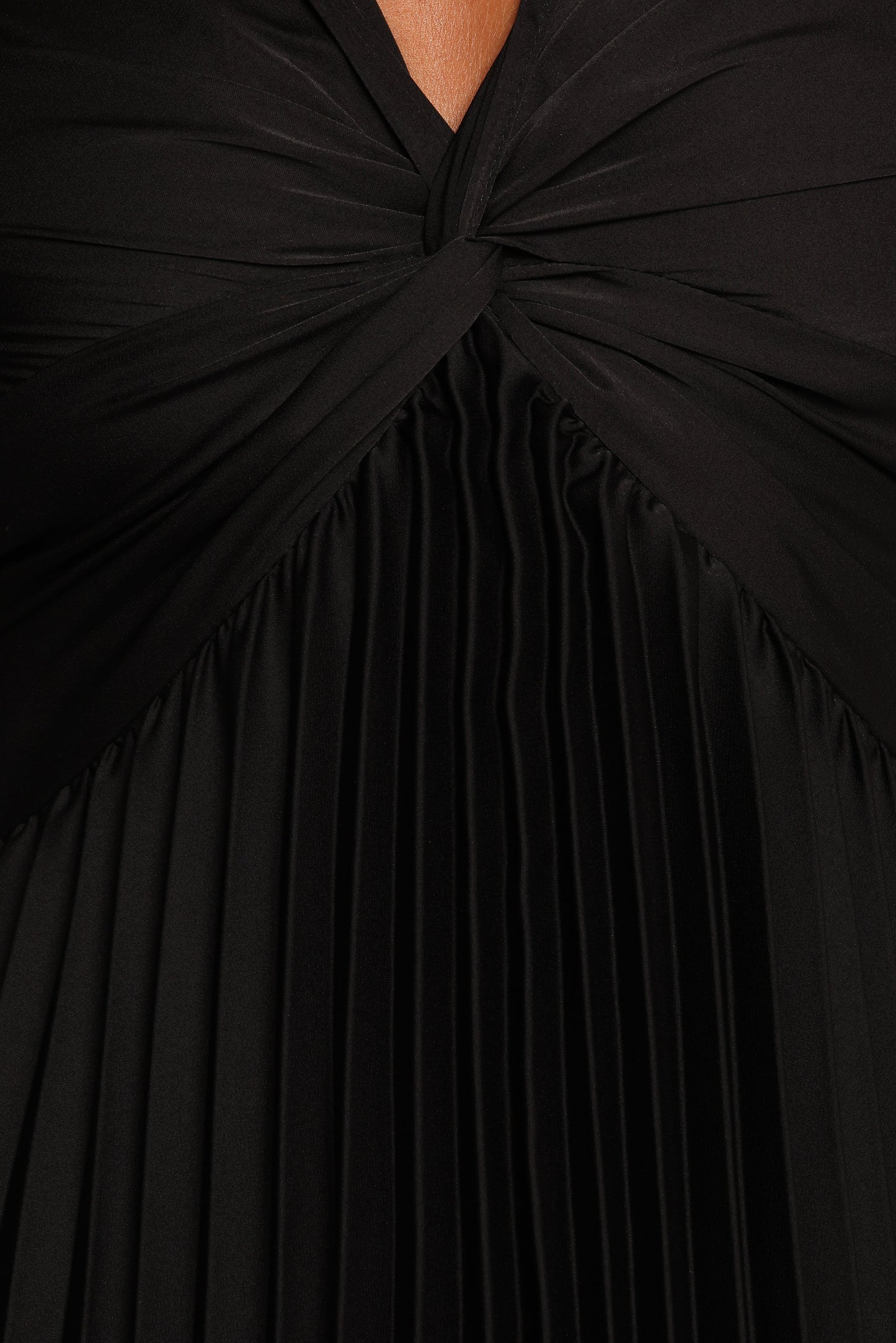 Nova Flutter Sleeve Dress - Black