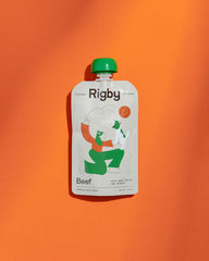 Rigby Organic Beef Pouch - 6 Pack