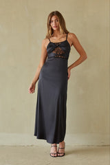Selma Twist Lace Maxi Dress