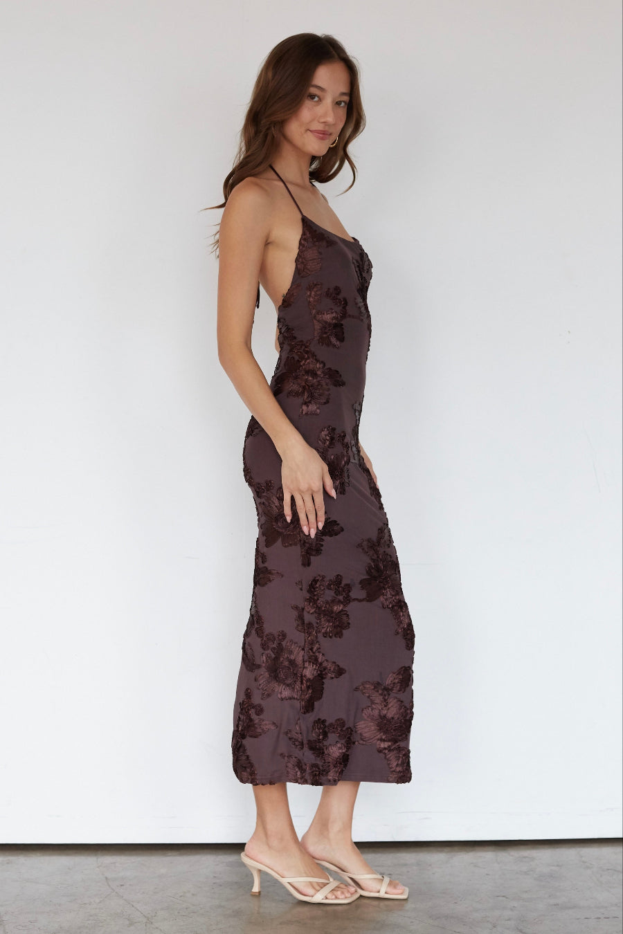 Tay Floral Midi Dress