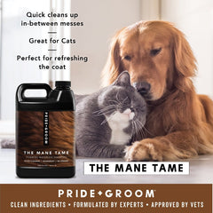 Pride + Groom THE MANE TAME Waterless Dog & Cat Shampoo