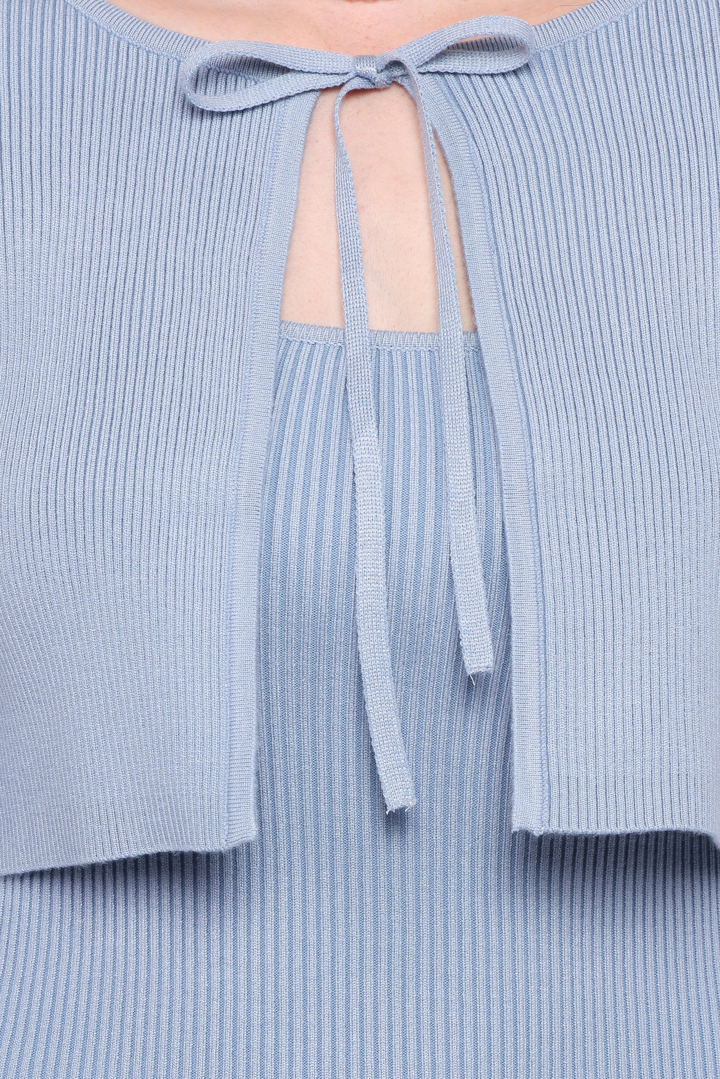 Tagum Midi Dress - Blue