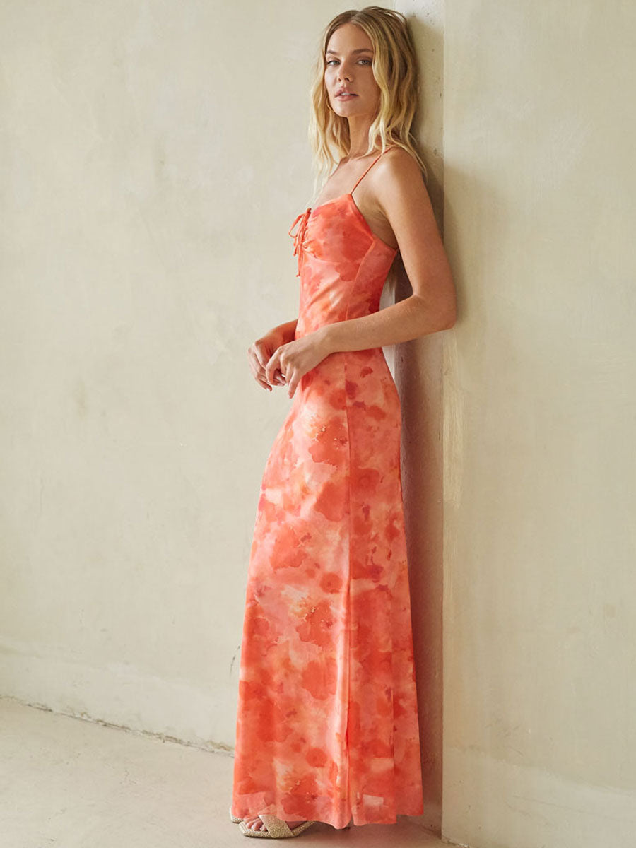 Chelley Keyhole Maxi Dress