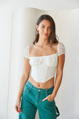 Irene Lace Corset Top