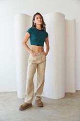 Drew High-Rise Wide Leg Jeans