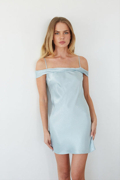 Alira Satin Mini Dress