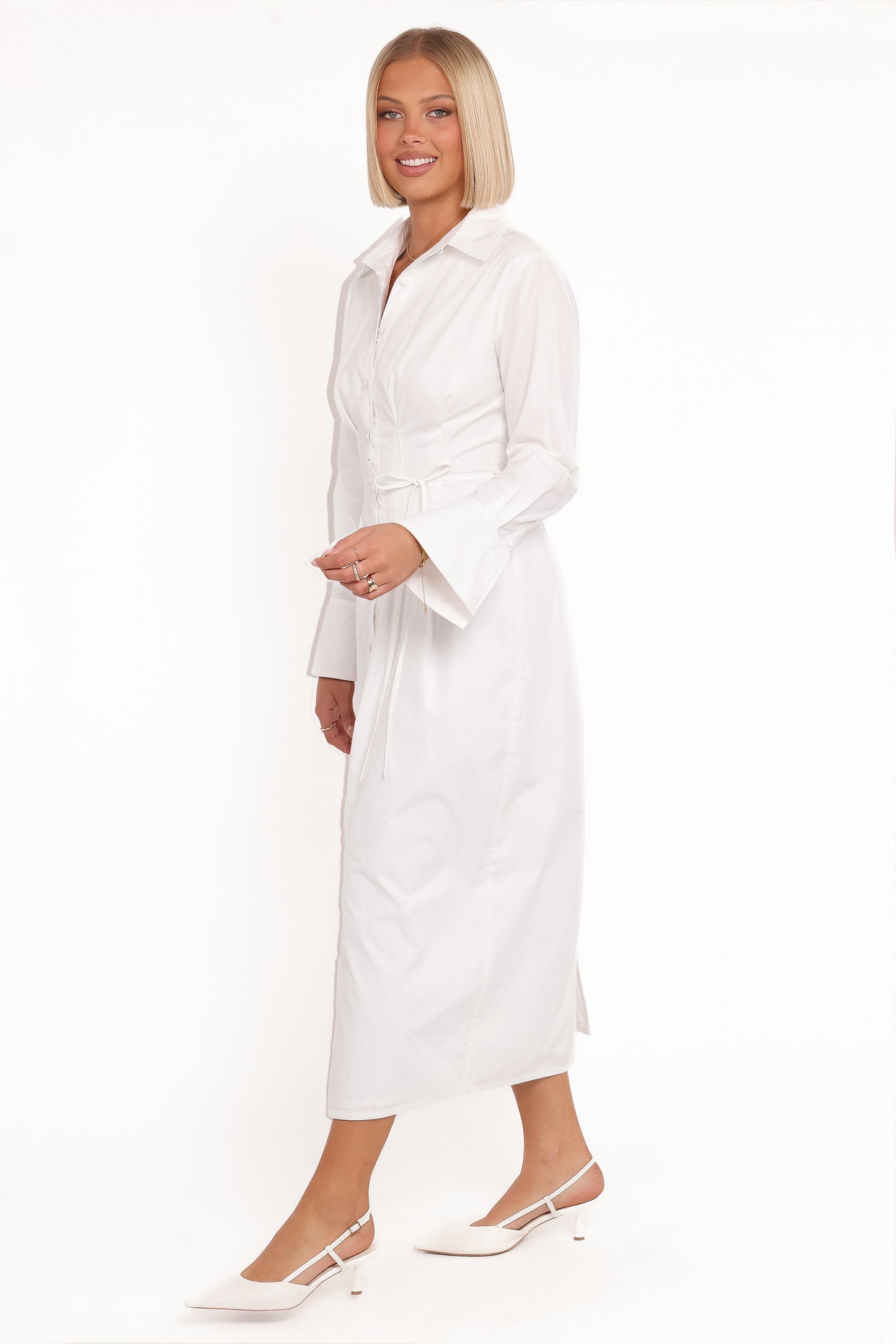 Alexander Shirt Dress - Ivory