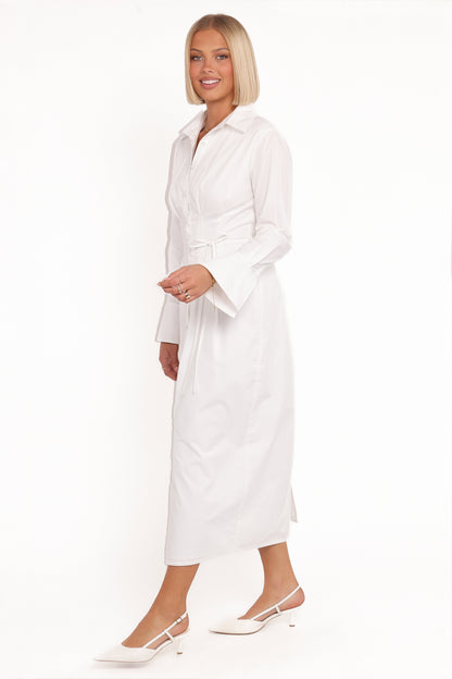 Alexander Shirt Dress - Ivory