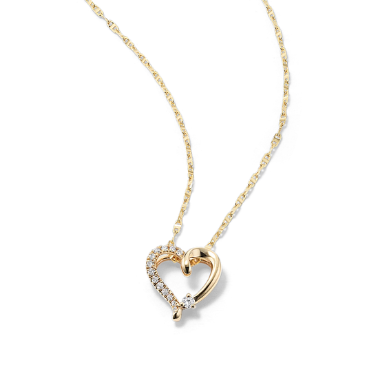 Amora Diamond Heart Pendant