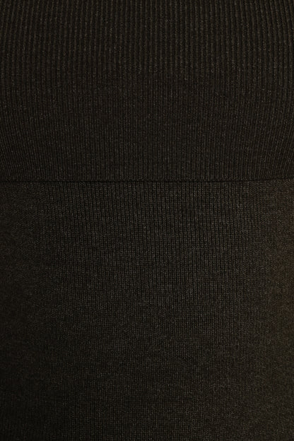 Archie Off The Shoulder Midi Dress - Olive