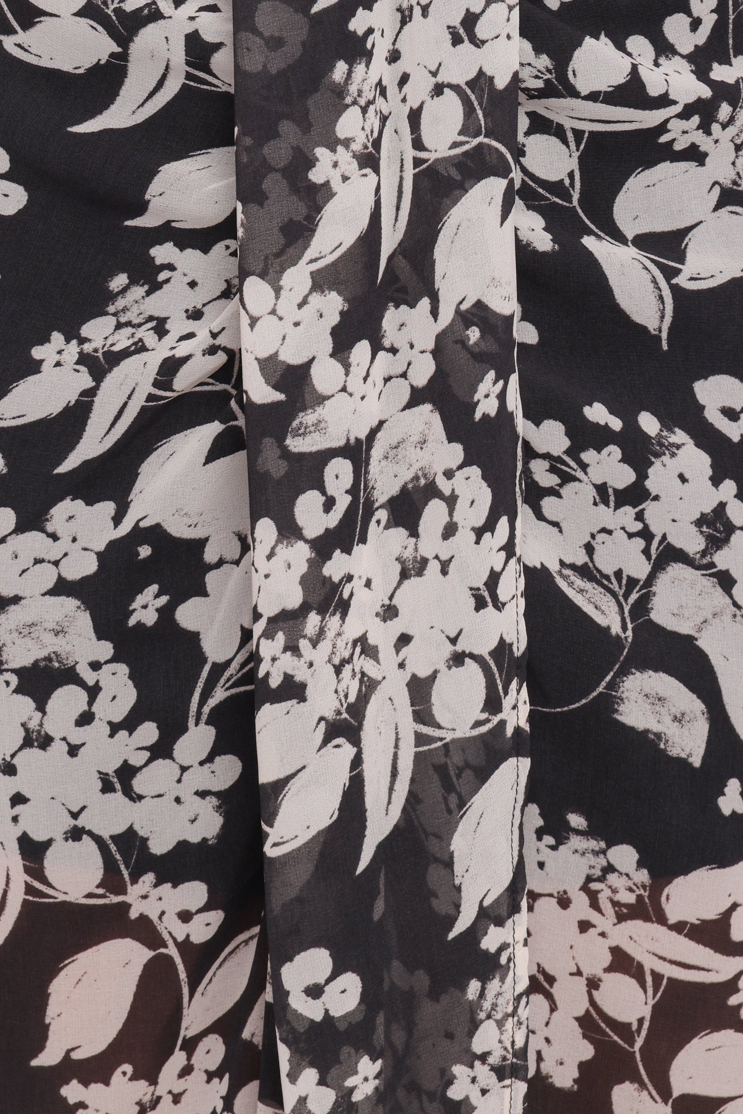 Audrina Maxi Dress - Black Floral
