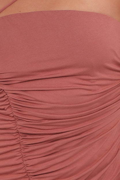 Avaline Maxi Dress - Terracotta