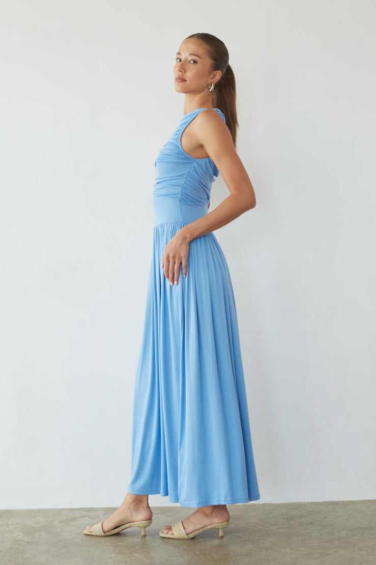 Breana Ruched Maxi Dress