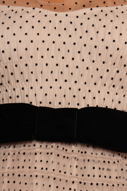 Bryn Midi Dress - Nude