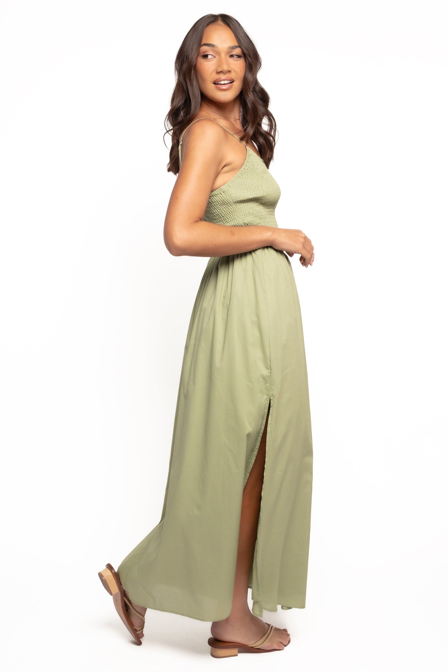 Cagnes Maxi Dress - Olive