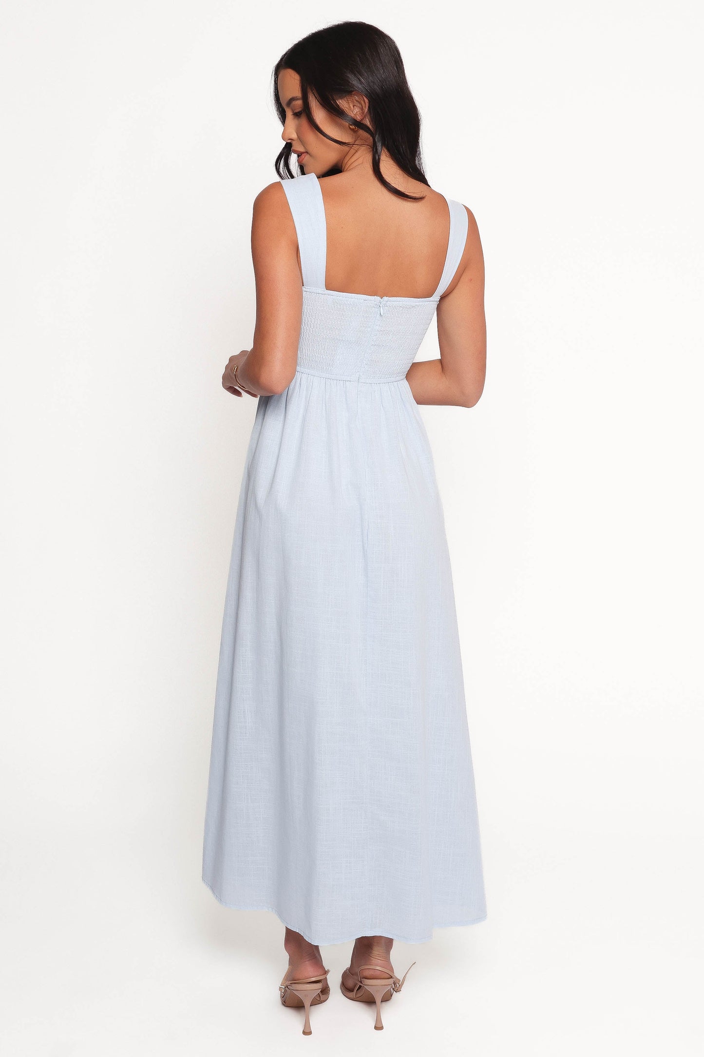 Caty Maxi Dress - Pale Blue