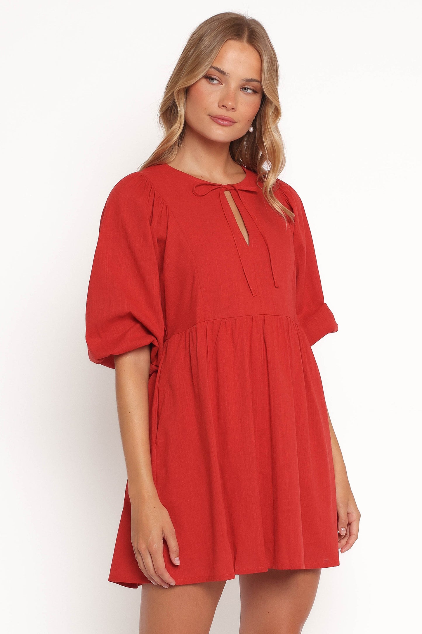 Cinzia Mini Dress - Red