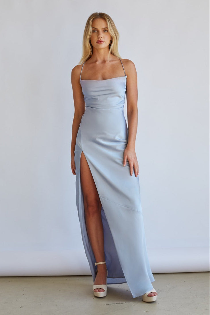 Delmar Satin Slip Maxi Dress