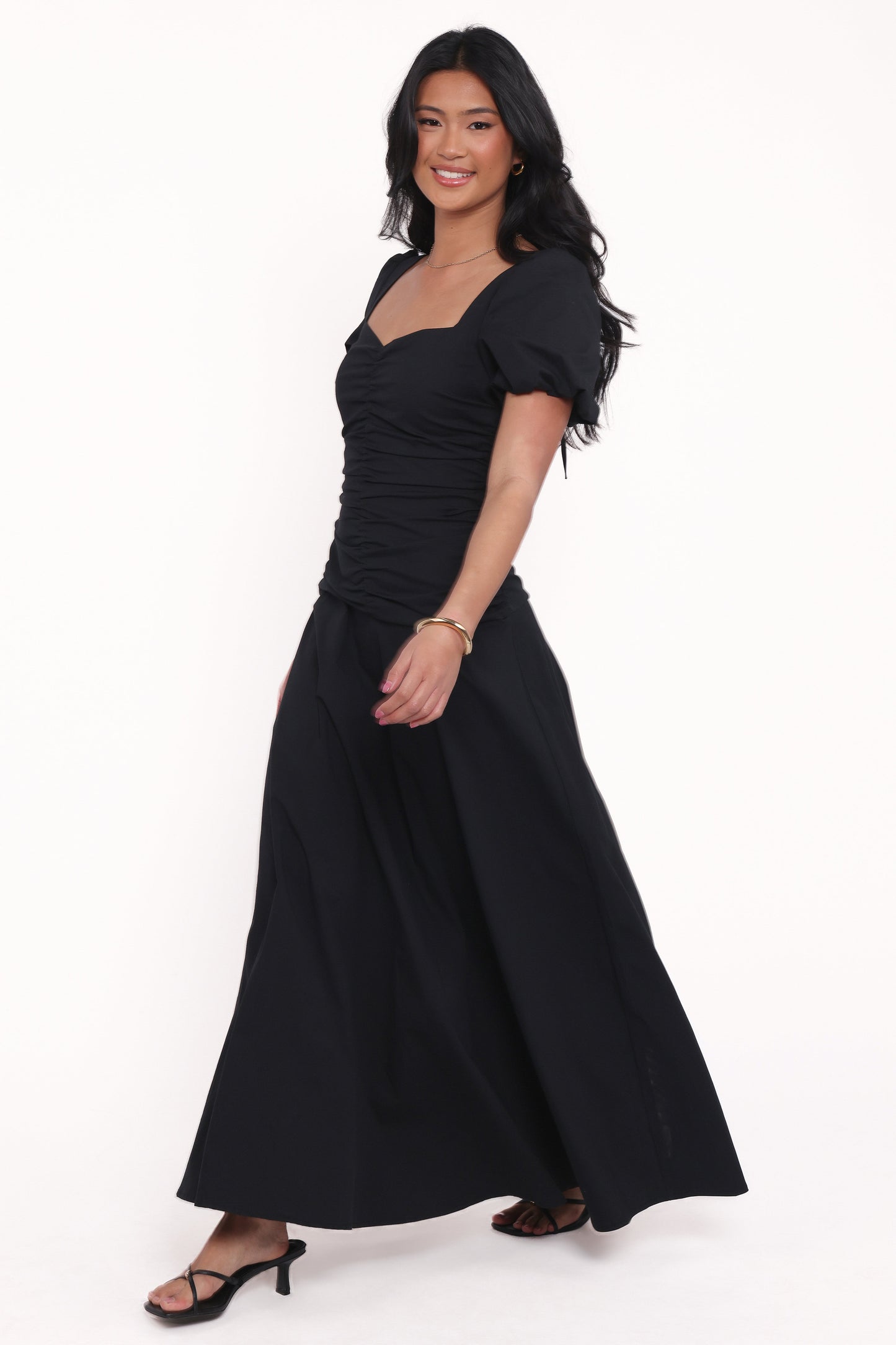 Denver Midi Dress - Black