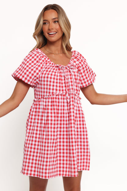 Dorothea Mini Dress - Red