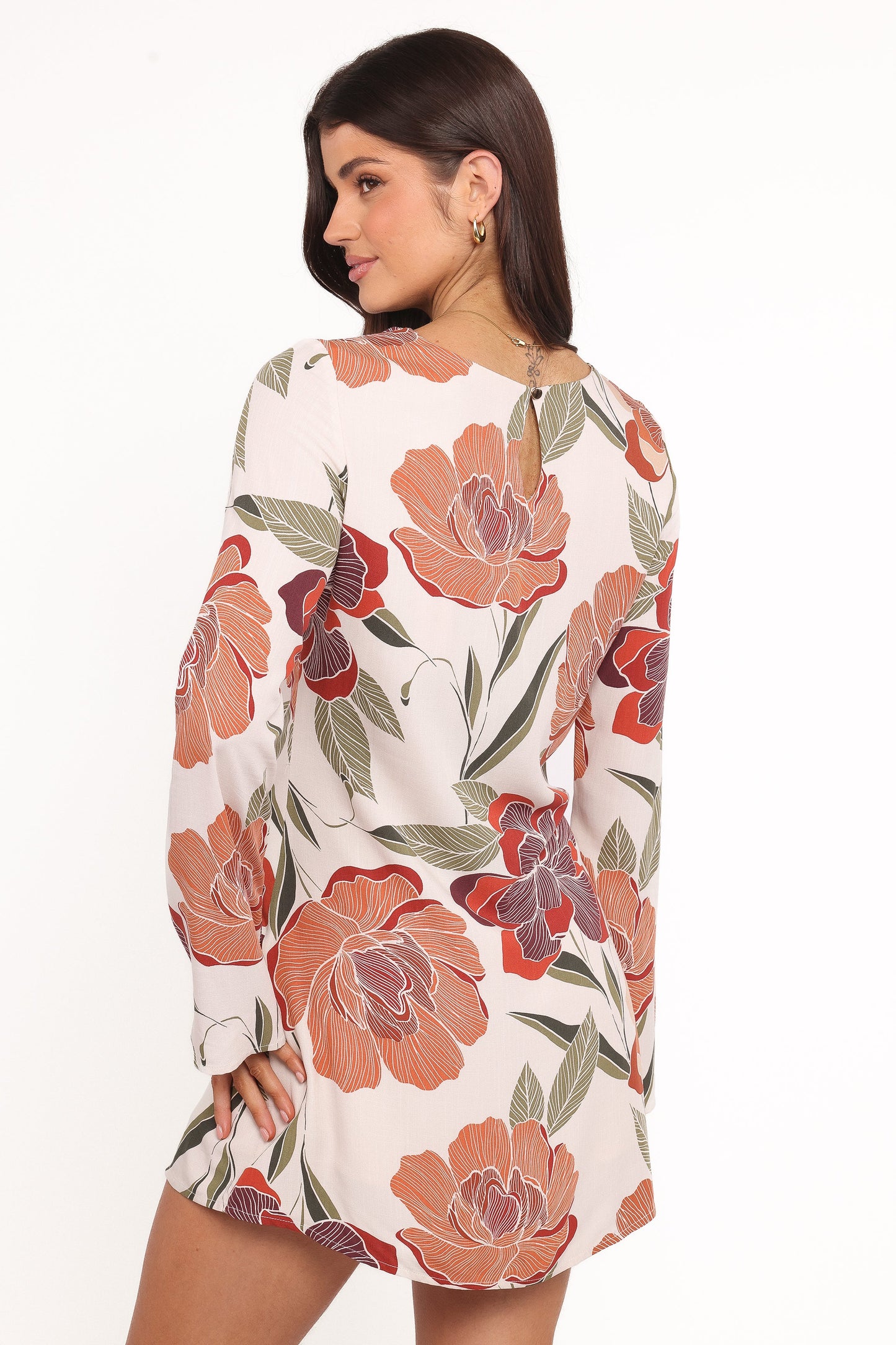 Elanira Mini Dress - Fall Floral
