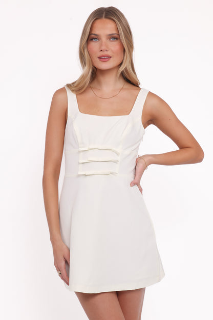 Emer Mini Dress - Cream