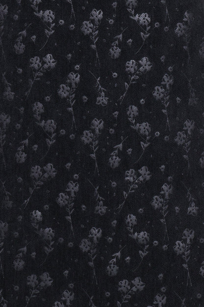 Farica Mini Dress - Black Floral