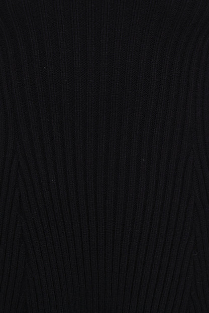 Francisco Long Sleeve Mini Dress - Black