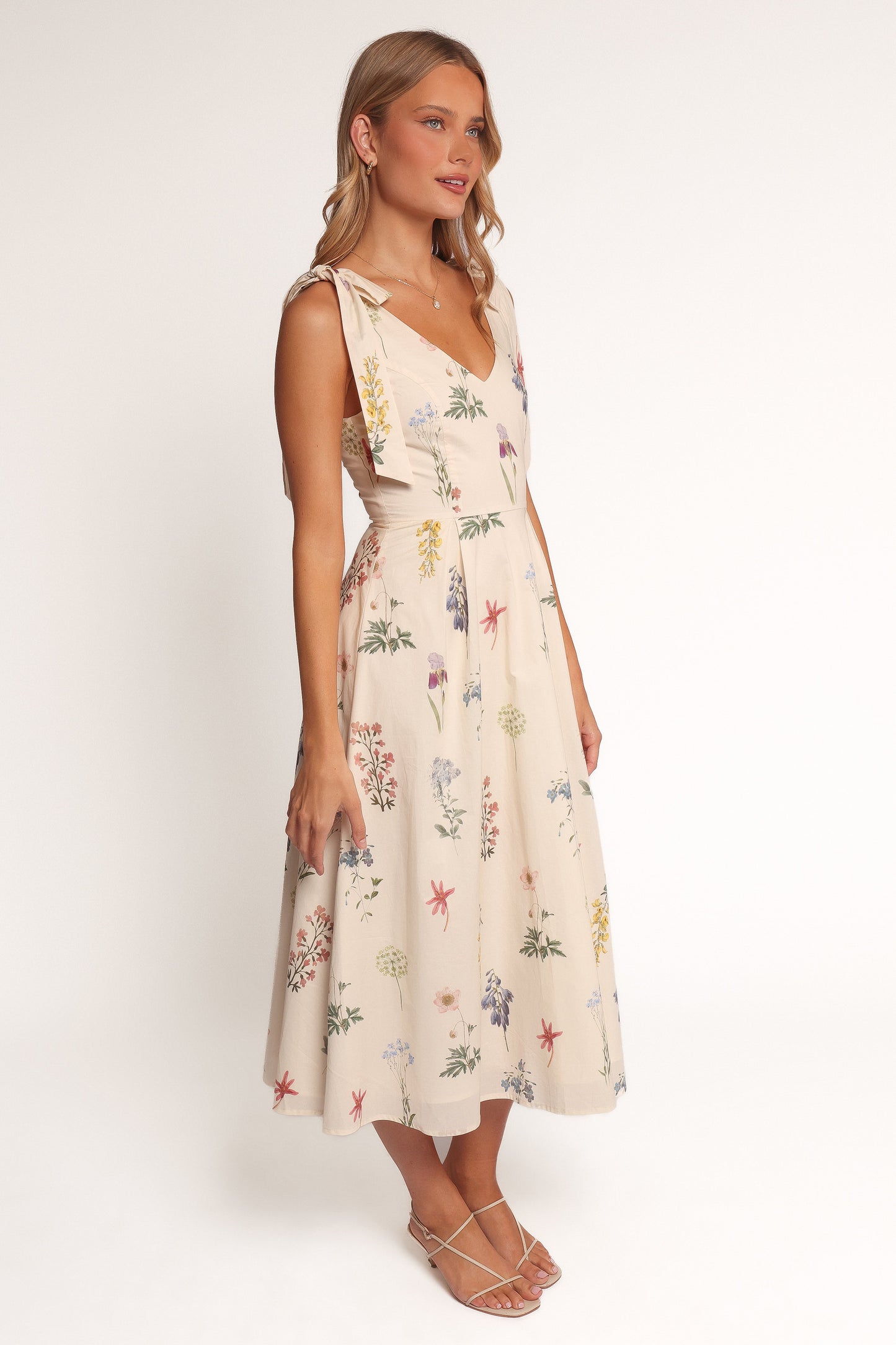 Galadriel Midi Dress - Cream