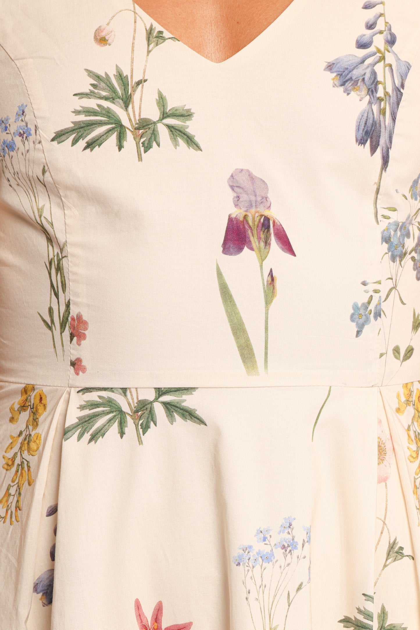 Galadriel Midi Dress - Cream