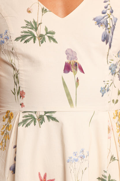 Galadriel Midi Dress - Cream