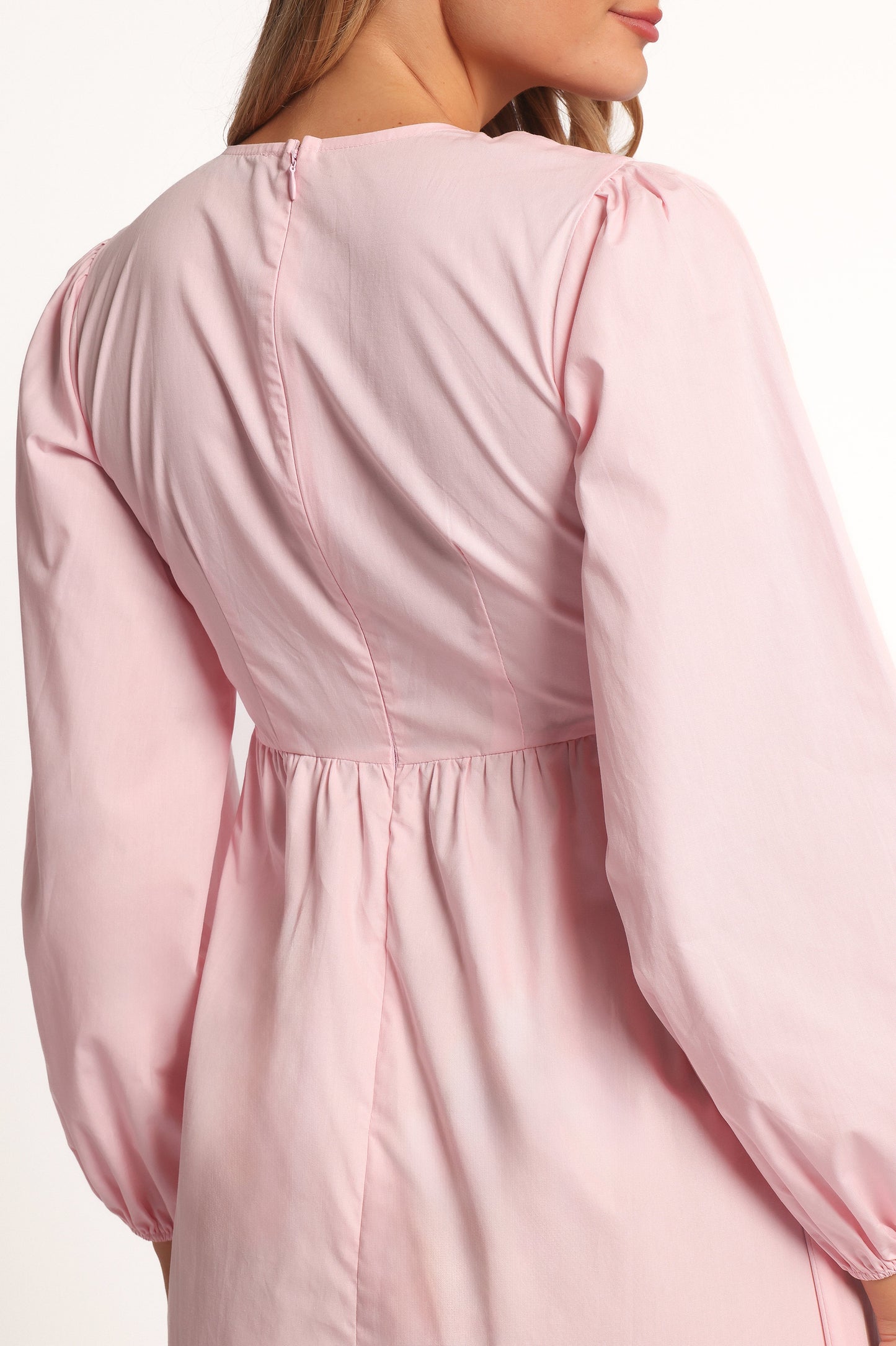 Ilyana Long Sleeve Maxi Dress - Pink