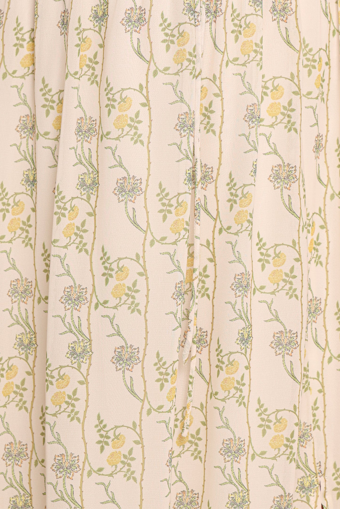 Keziah Long Sleeve Maxi Dress - Yellow Floral