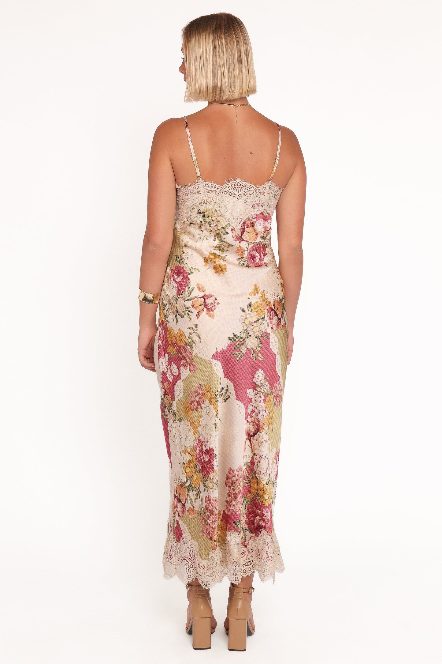 Laken Maxi Dress - Patchwork Floral