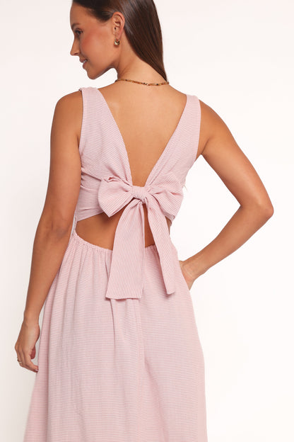 Lillie Maxi Dress - Pale Pink