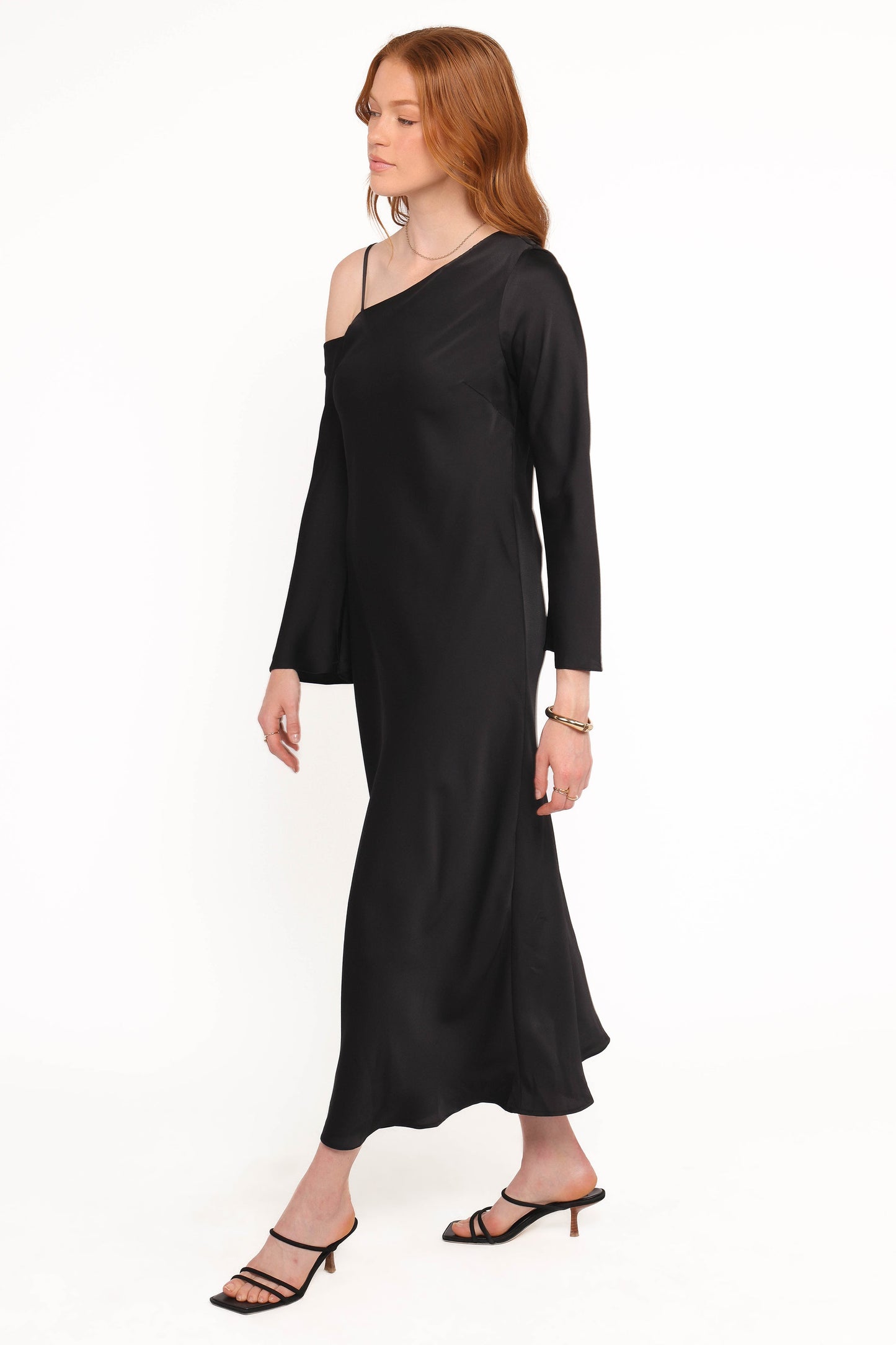 Lindra Maxi Dress - Black