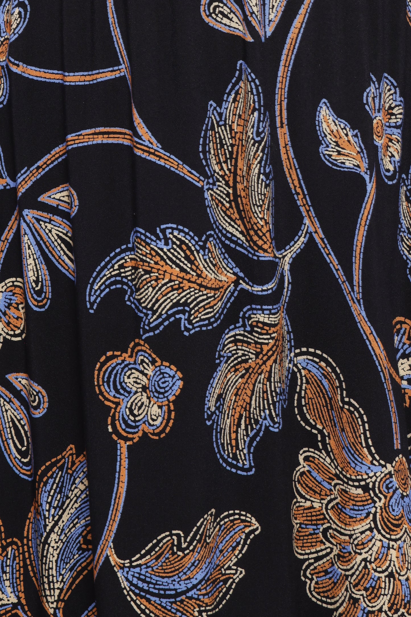 Loveen Maxi Dress - Black Floral