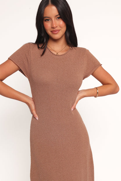 Lowell Knit Maxi Dress - Mocha