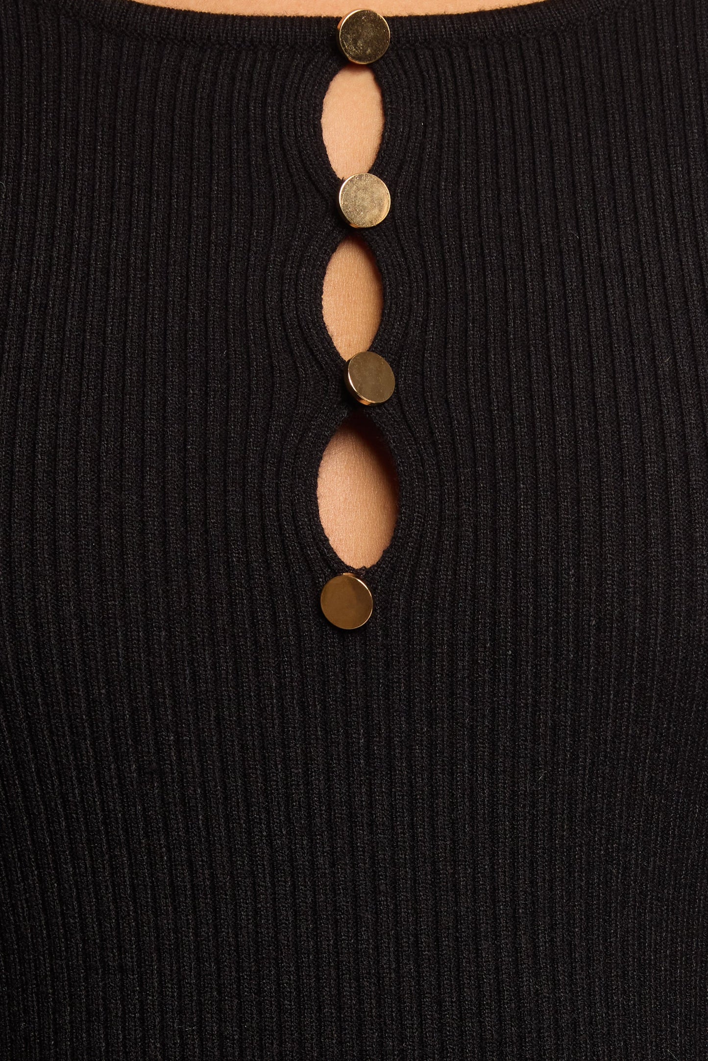 Maxwell Knit Maxi Dress - Black