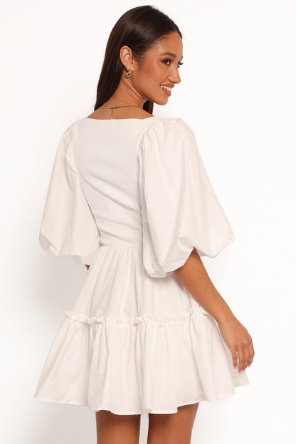 Meredith Mini Dress - White
