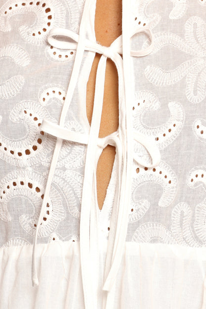 Nyssa Mini Dress - White