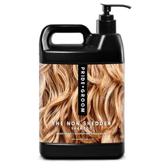 Pride + Groom THE NON SHEDDER Dog Shampoo — Hydrating, Detangling, Hypoallergenic Formula