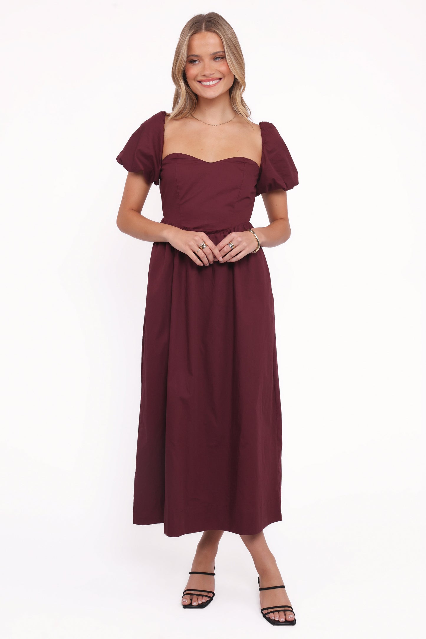 Remira Midi Dress - Cherry
